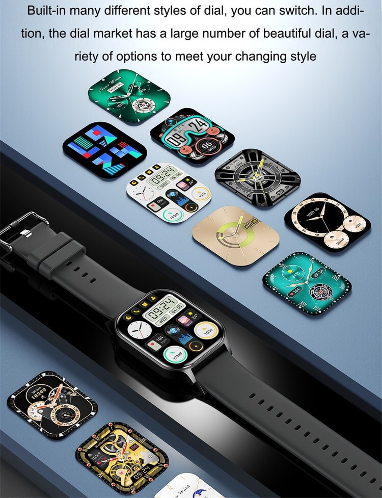 Smartwach XiaWatch idealSTORE, ecran AMOLED, Efectuare Apel Bluetooth HD, NFC, Asistent Vocal, Monitorizare Sanatate, Aplicatie Bursiera, Test Respiratie si Stres, Respingere Apel, Mod MultiSport, Silicon Gri