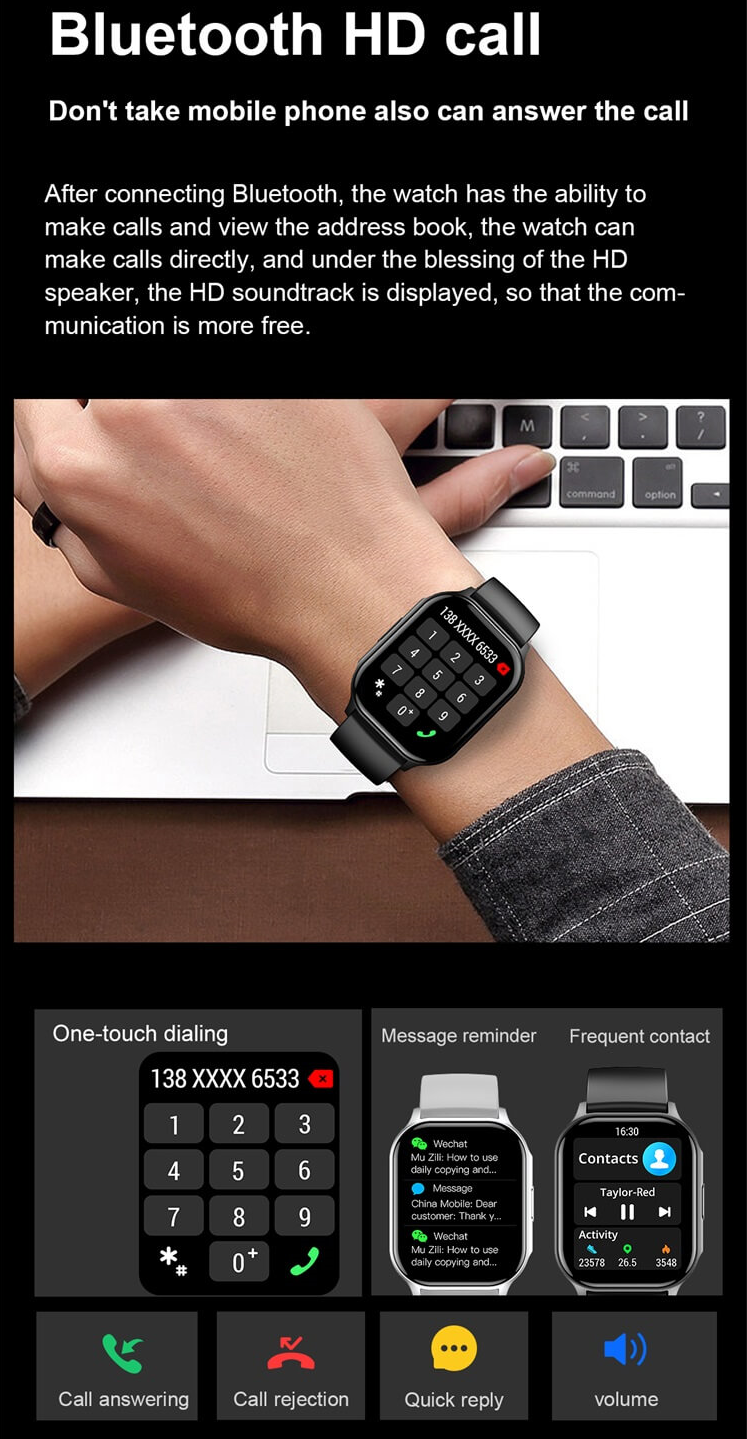 Smartwach XiaWatch idealSTORE, ecran AMOLED, Efectuare Apel Bluetooth HD, NFC, Asistent Vocal, Monitorizare Sanatate, Aplicatie Bursiera, Test Respiratie si Stres, Respingere Apel, Mod MultiSport, Silicon Gri