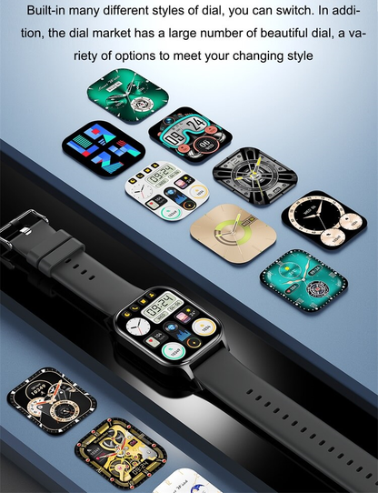 Smartwach XiaWatch idealSTORE, ecran AMOLED, Efectuare Apel Bluetooth HD, NFC, Asistent Vocal, Monitorizare Sanatate, Aplicatie Bursiera, Test Respiratie si Stres, Respingere Apel, Mod MultiSport, Silicon Roz