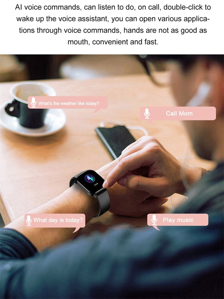 Smartwach XiaWatch idealSTORE, ecran AMOLED, Efectuare Apel Bluetooth HD, NFC, Asistent Vocal, Monitorizare Sanatate, Aplicatie Bursiera, Test Respiratie si Stres, Respingere Apel, Mod MultiSport, Silicon Roz