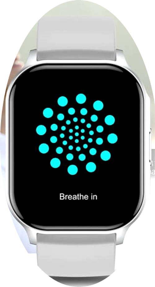 Smartwach XiaWatch idealSTORE, ecran AMOLED, Efectuare Apel Bluetooth HD, NFC, Asistent Vocal, Monitorizare Sanatate, Aplicatie Bursiera, Test Respiratie si Stres, Respingere Apel, Mod MultiSport, Silicon Roz