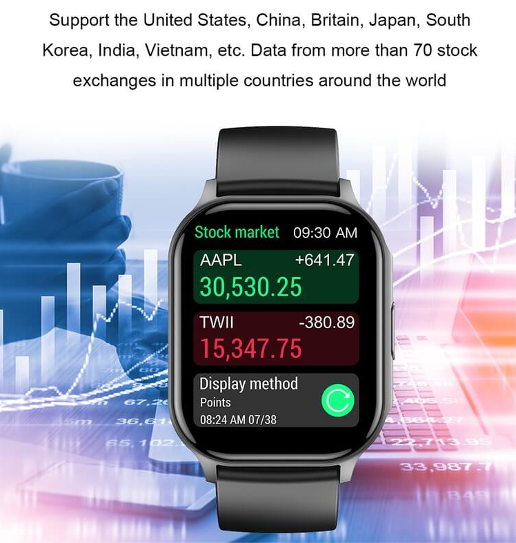 Smartwach XiaWatch idealSTORE, ecran AMOLED, Efectuare Apel Bluetooth HD, NFC, Asistent Vocal, Monitorizare Sanatate, Aplicatie Bursiera, Test Respiratie si Stres, Respingere Apel, Mod MultiSport, Silicon Roz