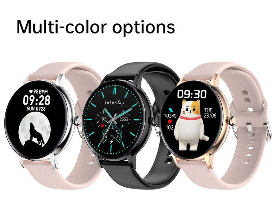 Ceas Smartwatch si Bratara Fitness XoXo idealSTORE, Ecran Tactil Complet IPS Apelare Bluetooth, Notificari Monitorizeaza Ritmul Cardiac, Oxigenul din Sange, Somn, Muzica, IP67, Multi-Sport, Asistent vocal, Android-IOS, Long Battery, Gold Edition