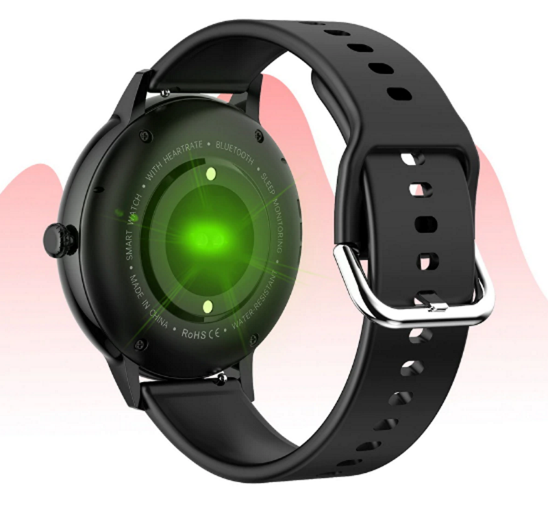 Ceas Smartwatch si Bratara Fitness XoXo idealSTORE, Ecran Tactil Complet IPS Apelare Bluetooth, Notificari Monitorizeaza Ritmul Cardiac, Oxigenul din Sange, Somn, Muzica, IP67, Multi-Sport, Asistent vocal, Android-IOS, Long Battery, Black Edition