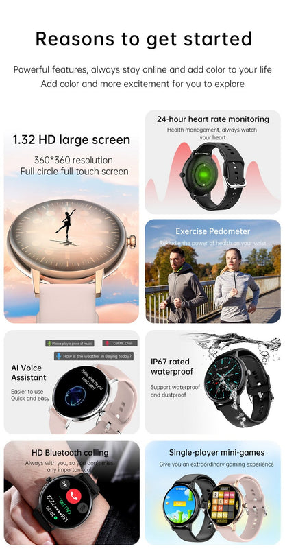 Ceas Smartwatch si Bratara Fitness XoXo idealSTORE, Ecran Tactil Complet IPS Apelare Bluetooth, Notificari Monitorizeaza Ritmul Cardiac, Oxigenul din Sange, Somn, Muzica, IP67, Multi-Sport, Asistent vocal, Android-IOS, Long Battery, Black Edition
