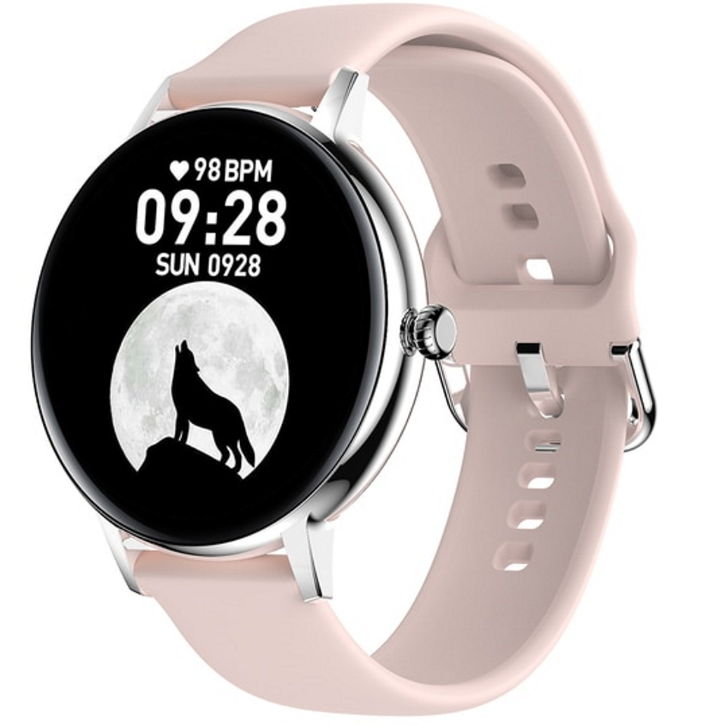 Ceas Smartwatch si Bratara Fitness XoXo idealSTORE, Ecran Tactil Complet IPS Apelare Bluetooth, Notificari Monitorizeaza Ritmul Cardiac, Oxigenul din Sange, Somn, Muzica, IP67, Multi-Sport, Asistent vocal, Android-IOS, Long Battery, Silver Edition