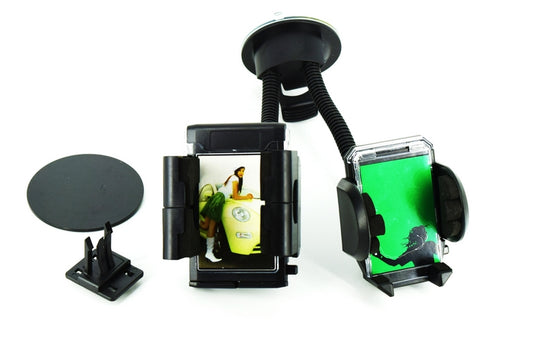 Suport telefon cu ventuza dublu