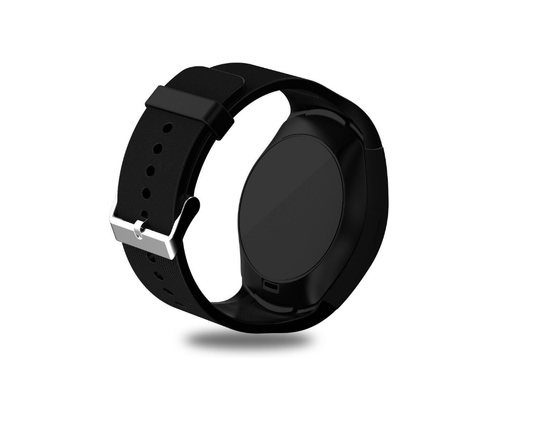 Ceas Smartwatch sport Yondu V1, cartela SIM, 1.3 inch HD display, touchscreen, compatibil Android, culoare : Negru
