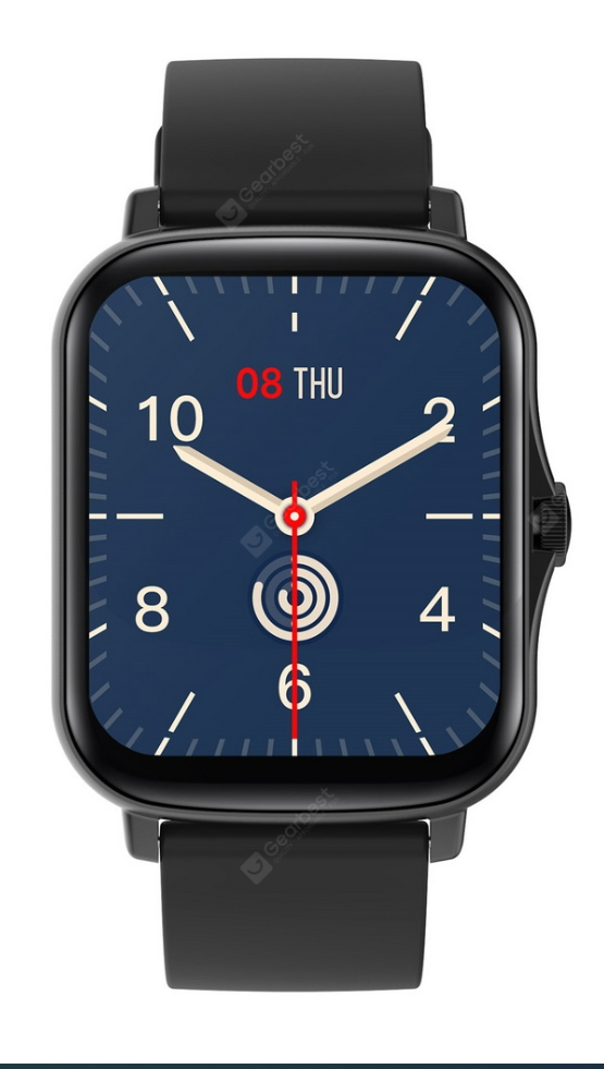 Ceas SmartWatch Y20 SquareStyle idealStore, Waterproof, Ecran Tactil HD, 1.7 inch, Compatibilitate Android/iOS, Bluetooth, Notificari Whatsapp/Facebook, Date Sincronizate, Mod Sport, Pedometru, Monitorizeaza Ritmul Cardiac, Negru