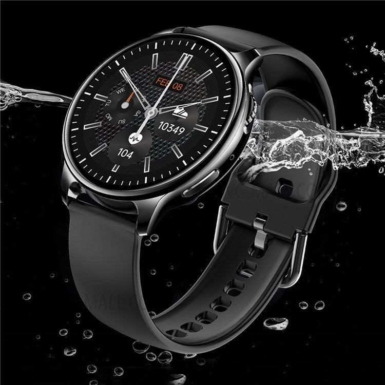 Smartwatch Yolo BLACK IdealStore Full HD, Ecran de 1,32 Inch cu rezolutie 360x360, Monitorizare tensiune arteriala si frecventa cardiaca, Rezistent la apa IP67, Preluare apeluri Bluetooth, Mod multi-sport, Sistem de operare Android sau IOS