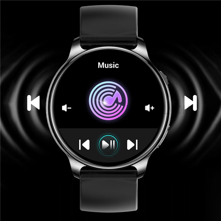 Smartwatch Yolo BLACK IdealStore Full HD, Ecran de 1,32 Inch cu rezolutie 360x360, Monitorizare tensiune arteriala si frecventa cardiaca, Rezistent la apa IP67, Preluare apeluri Bluetooth, Mod multi-sport, Sistem de operare Android sau IOS