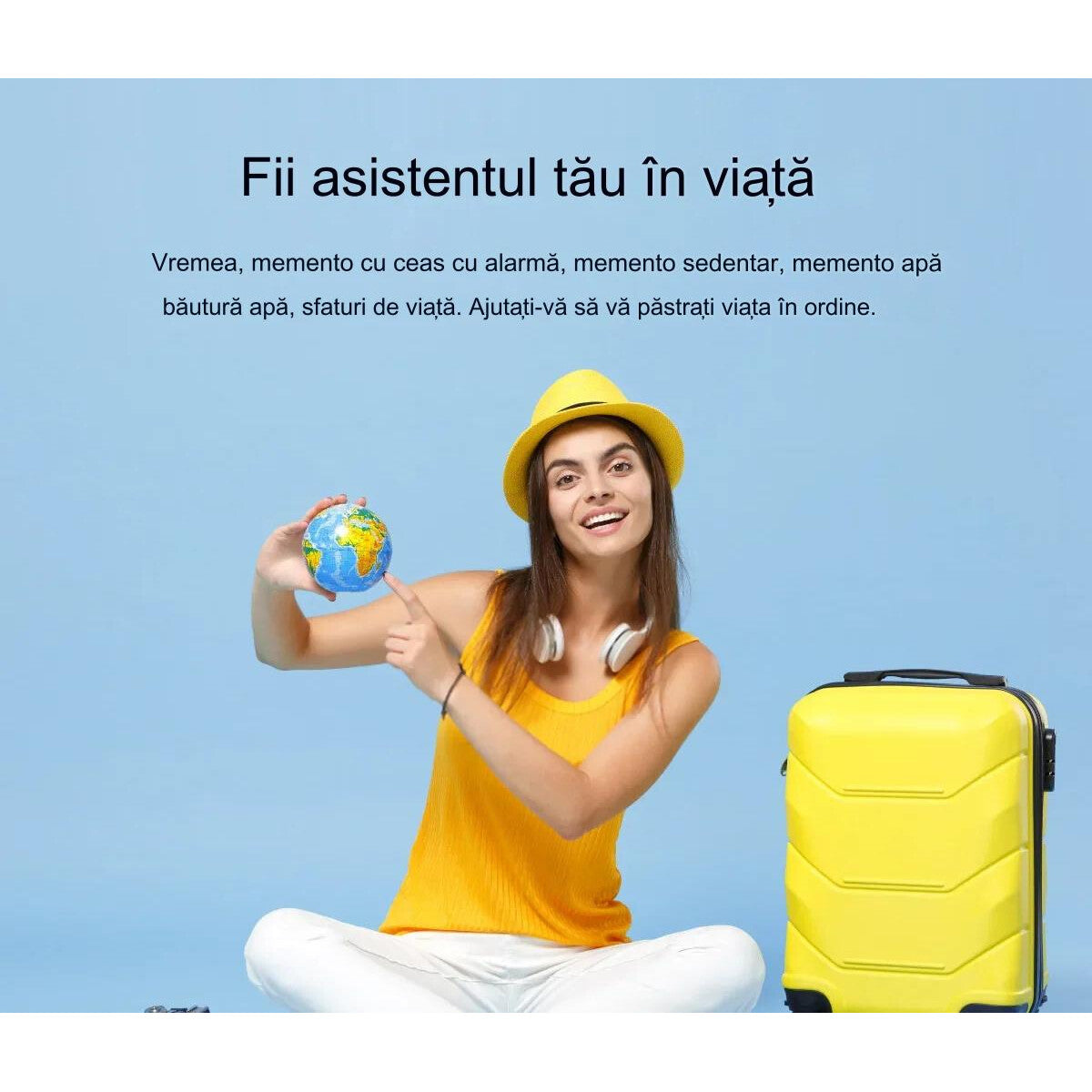 Smartwatch idealSTORE ZFit, Ecran AMOLED, Apel Bluetooth, Asistent Vocal, Functie Apel SOS, 100 Moduri Sportive, Monitorizare Sanatate, Memento Inteligent, Rezistent la apa IP67, Preluare Apeluri Telefonice, Bratara din Silicon, Culoare Bej