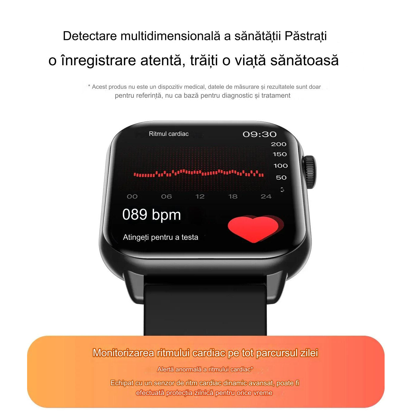 Smartwatch idealSTORE ZFit, Ecran AMOLED, Apel Bluetooth, Asistent Vocal, Functie Apel SOS, 100 Moduri Sportive, Monitorizare Sanatate, Memento Inteligent, Rezistent la apa IP67, Preluare Apeluri Telefonice, Bratara din Silicon, Culoare Roz