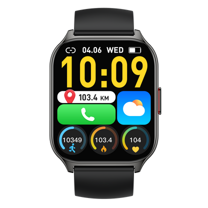 Ceas SmartWatch ZonStyleFit idealSTORE, Ecran Tactil 2,01, Android/IOS, Difuzor-Microfon, Control Muzica, Camera, Apeluri, Mesaje, Whatss, Facebook, Vreme, Fitness Traker, IP67, Ritm Cardiac, Tensiune Arteriala, SpO2, Monitorizare Somn, Sport