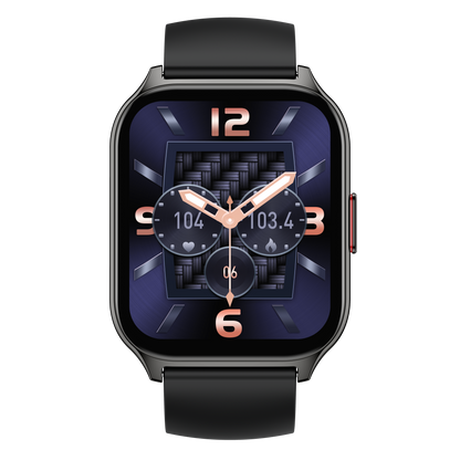 Ceas SmartWatch ZonStyleFit idealSTORE, Ecran Tactil 2,01, Android/IOS, Difuzor-Microfon, Control Muzica, Camera, Apeluri, Mesaje, Whatss, Facebook, Vreme, Fitness Traker, IP67, Ritm Cardiac, Tensiune Arteriala, SpO2, Monitorizare Somn, Sport