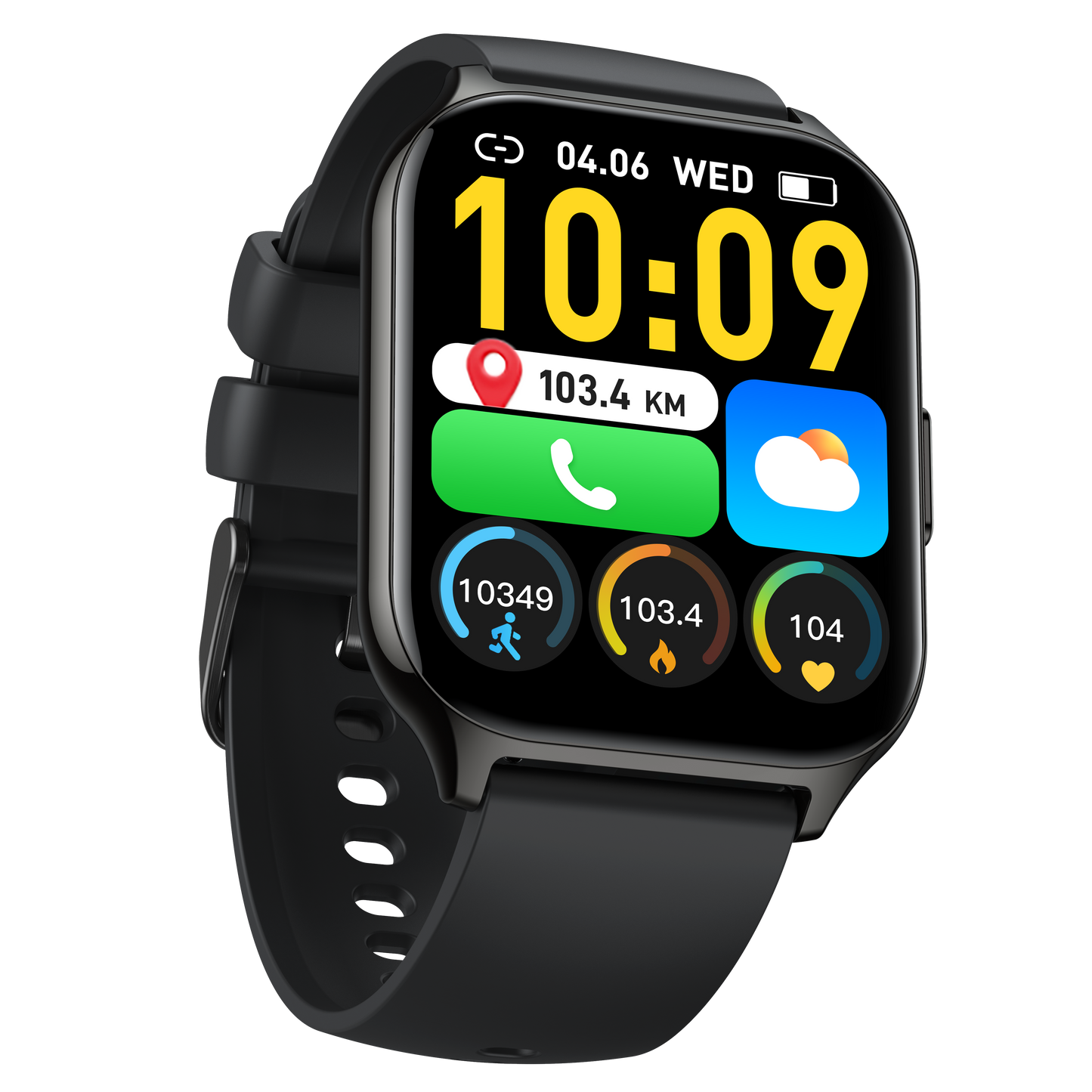 Ceas SmartWatch ZonStyleFit idealSTORE, Ecran Tactil 2,01, Android/IOS, Difuzor-Microfon, Control Muzica, Camera, Apeluri, Mesaje, Whatss, Facebook, Vreme, Fitness Traker, IP67, Ritm Cardiac, Tensiune Arteriala, SpO2, Monitorizare Somn, Sport