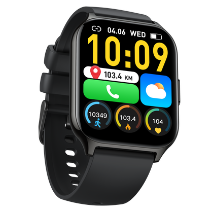 Ceas SmartWatch ZonStyleFit idealSTORE, Ecran Tactil 2,01, Android/IOS, Difuzor-Microfon, Control Muzica, Camera, Apeluri, Mesaje, Whatss, Facebook, Vreme, Fitness Traker, IP67, Ritm Cardiac, Tensiune Arteriala, SpO2, Monitorizare Somn, Sport
