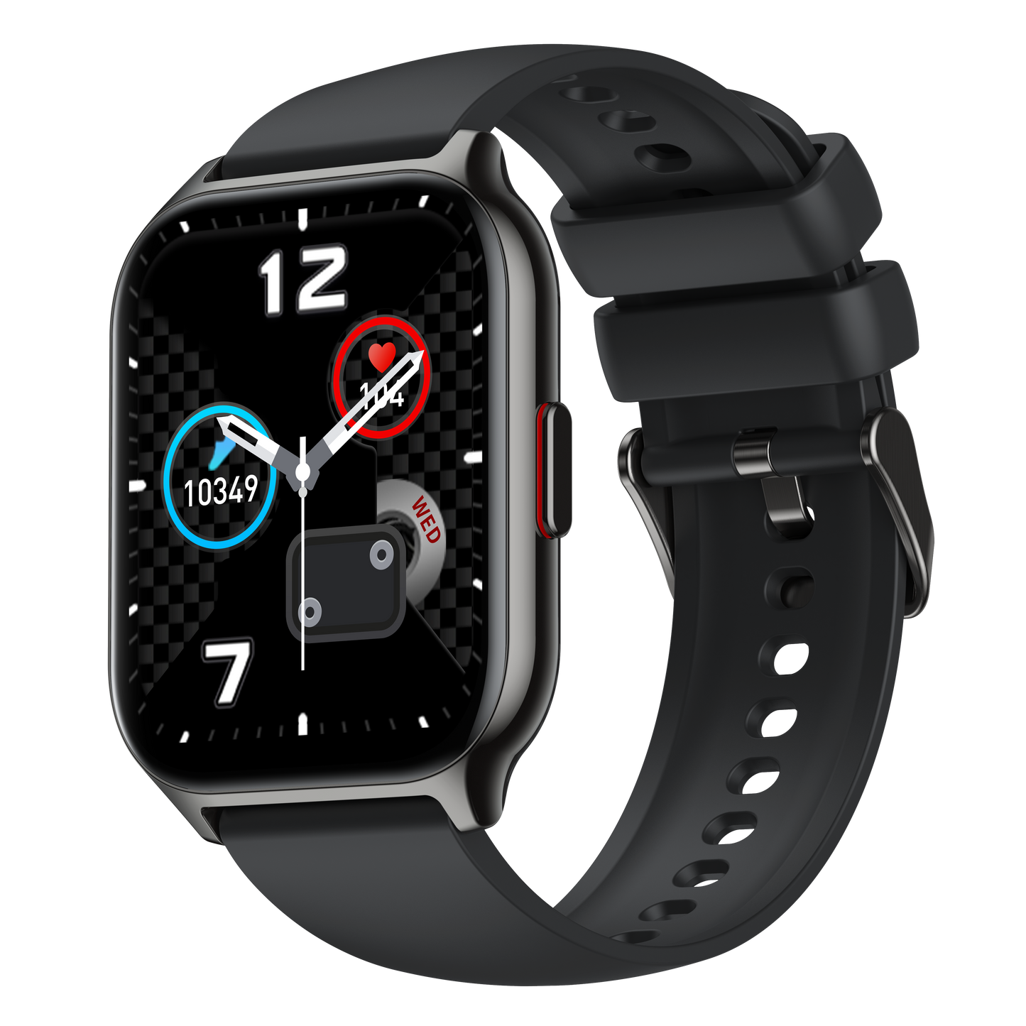 Ceas SmartWatch ZonStyleFit idealSTORE, Ecran Tactil 2,01, Android/IOS, Difuzor-Microfon, Control Muzica, Camera, Apeluri, Mesaje, Whatss, Facebook, Vreme, Fitness Traker, IP67, Ritm Cardiac, Tensiune Arteriala, SpO2, Monitorizare Somn, Sport