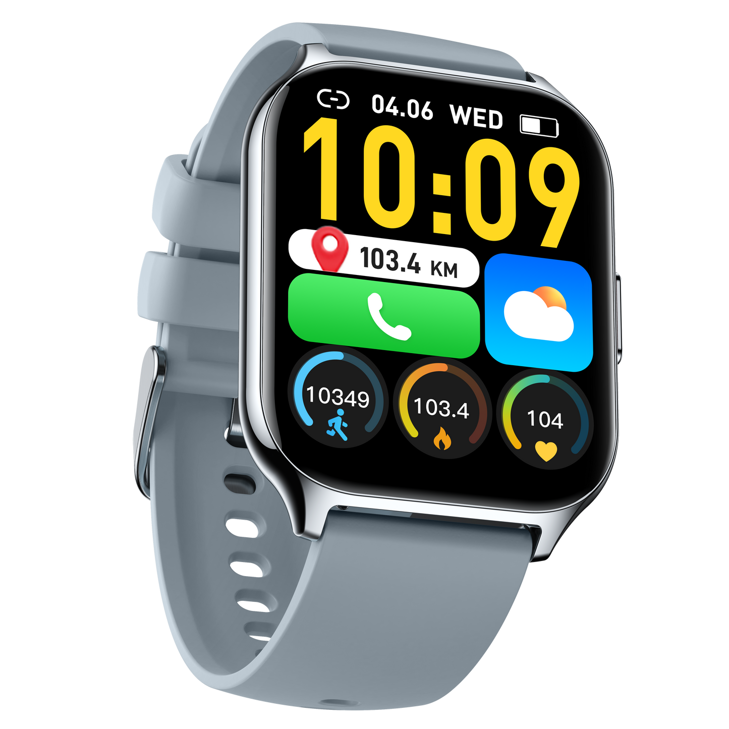 Ceas SmartWatch ZonStyleFit idealSTORE, Ecran Tactil 2,01, Android/IOS, Difuzor-Microfon, Control Muzica, Camera, Apeluri, Mesaje, Whatss, Facebook, Vreme, Fitness Traker, IP67, Ritm Cardiac, Tensiune Arteriala, SpO2, Monitorizare Somn, Sport