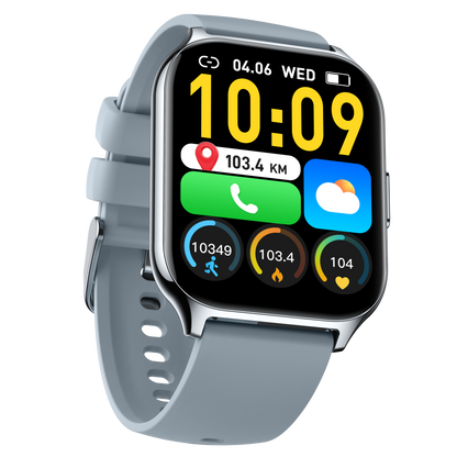 Ceas SmartWatch ZonStyleFit idealSTORE, Ecran Tactil 2,01, Android/IOS, Difuzor-Microfon, Control Muzica, Camera, Apeluri, Mesaje, Whatss, Facebook, Vreme, Fitness Traker, IP67, Ritm Cardiac, Tensiune Arteriala, SpO2, Monitorizare Somn, Sport