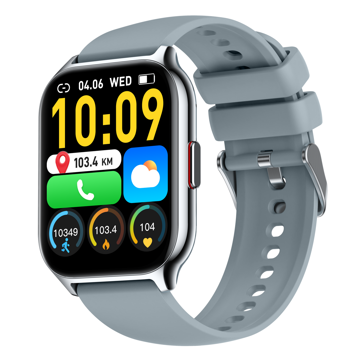 Ceas SmartWatch ZonStyleFit idealSTORE, Ecran Tactil 2,01, Android/IOS, Difuzor-Microfon, Control Muzica, Camera, Apeluri, Mesaje, Whatss, Facebook, Vreme, Fitness Traker, IP67, Ritm Cardiac, Tensiune Arteriala, SpO2, Monitorizare Somn, Sport