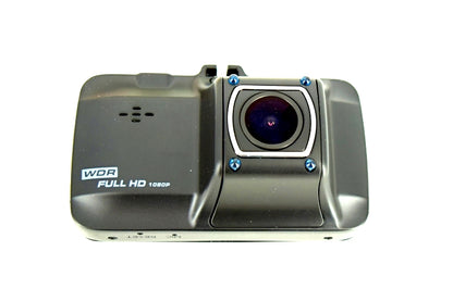 Camera video auto DVR Full HD, cu ventuza parbriz, Motion Detection, Ecran rotativ, Led infrarosu