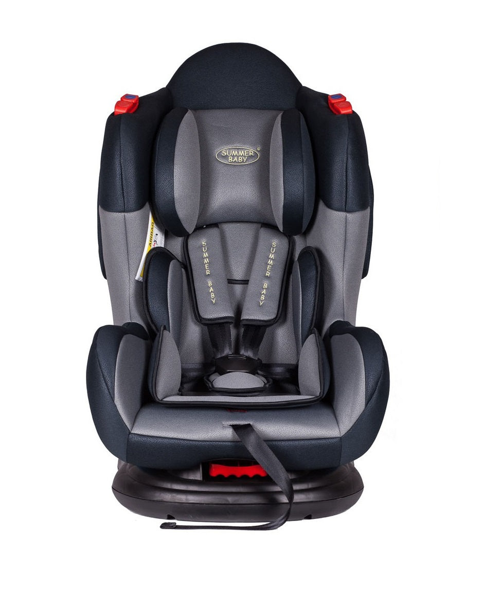 Scaun auto Profesional BABY JOLIE PORTO IDL GRAY COLLECTION, 0-25 Kg, Dimensiuni 74 x 38 x 45 cm, Echipat cu centura de siguranta cu prindere in 5 puncte, SPS- sistem de protectie la impact lateral, 3 pozitii de inclinare a scaunului, Culoare-Gri