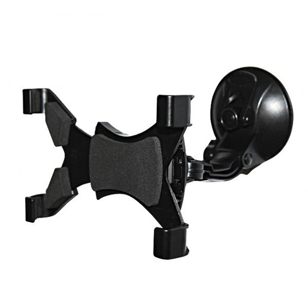 Suport pentru tableta cu ventuza ,brate reglabile , rezistent , negru