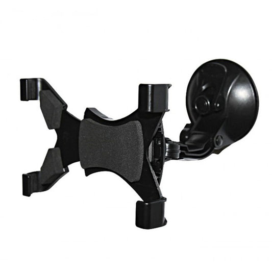 Suport pentru tableta cu ventuza ,brate reglabile , rezistent , negru