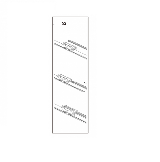 Set 2 bucati stergatoare profesionale, IDL premium, capacitate perfecta de stergere, linie aerodinamica, cu lamela, fara articulatii si piese metalice, dedicate pentru MINI Clubman (R55)