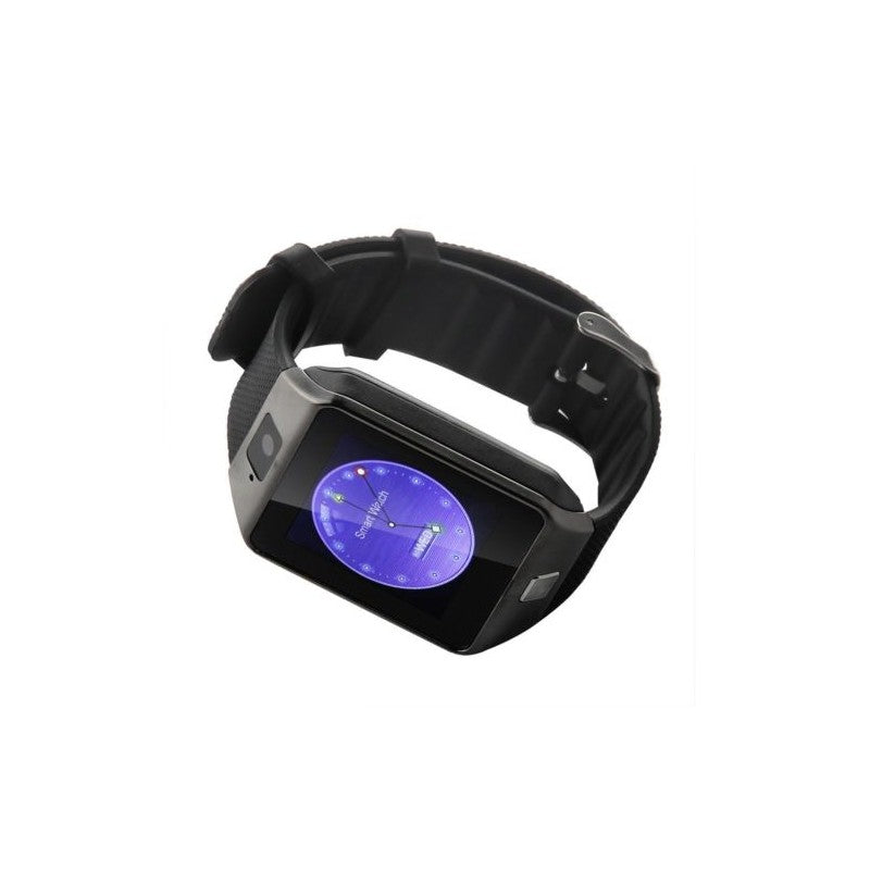 Smartwatch Metalic cu Telefon-micro sim IdealZen 9, Slot Card Micro-SD, Conectivitate Bluetooth 4.0, Display cu Touchscreen, Notificari WhatsApp, Apeluri, Mesaje, Camera 1,3 MPX, Monitorizare Somn, Sedentarism, Anti-pierdere, Facebook, Culoare Negru