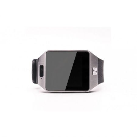 Smartwatch Metalic cu Telefon-micro sim IDLZ-0900 PLUS, Card Micro-SD, Bluetooth, Touchscreen, WhatsApp, Notificari, Camera 1,3 MPX, Monitorizare Somn, Sedentarism, Anti-pierdere, Browser, Facebook, Silver