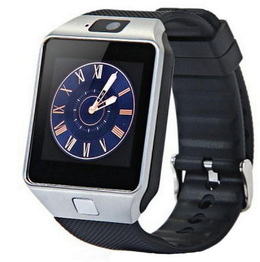 Smartwatch Metalic cu Telefon-micro sim IDLZ-0900 PLUS, Card Micro-SD, Bluetooth, Touchscreen, WhatsApp, Notificari, Camera 1,3 MPX, Monitorizare Somn, Sedentarism, Anti-pierdere, Browser, Facebook, Silver