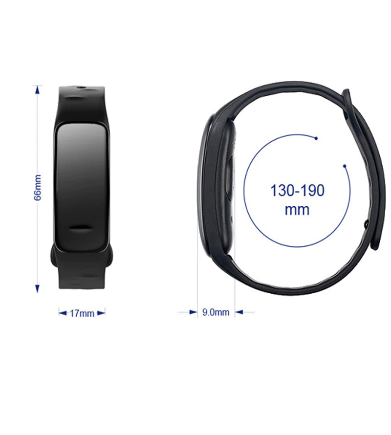 Smartwatch si Bratara Fitness Smart Crimson Light 1, Monitorizare Puls, Pasi, Calorii, Notificare Mesaje, IP67 Waterproof, Culoare Albastru