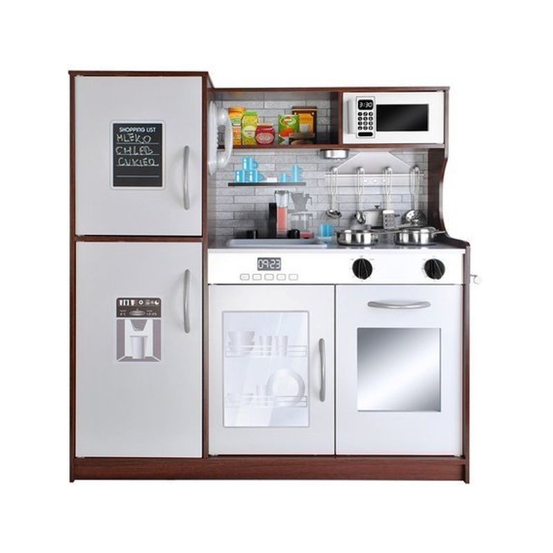 Bucatarie de jucarie pentr copii, MT MALATEC, Lemn, Multicolor, 80x80.5 cm