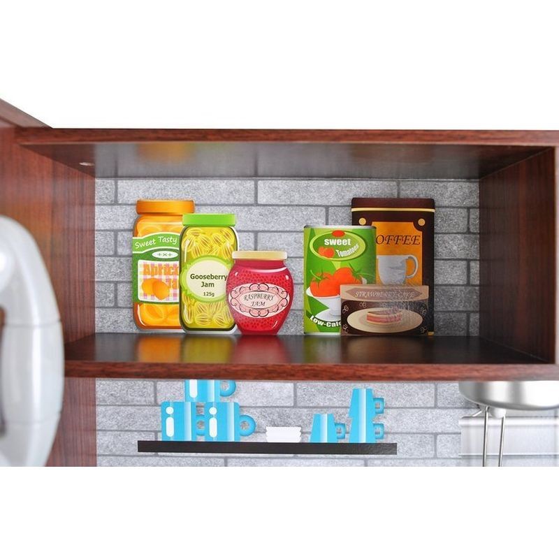 Bucatarie de jucarie pentr copii, MT MALATEC, Lemn, Multicolor, 80x80.5 cm