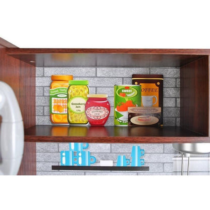 Bucatarie de jucarie pentr copii, MT MALATEC, Lemn, Multicolor, 80x80.5 cm