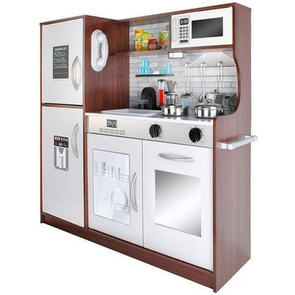 Bucatarie de jucarie pentr copii, MT MALATEC, Lemn, Multicolor, 80x80.5 cm