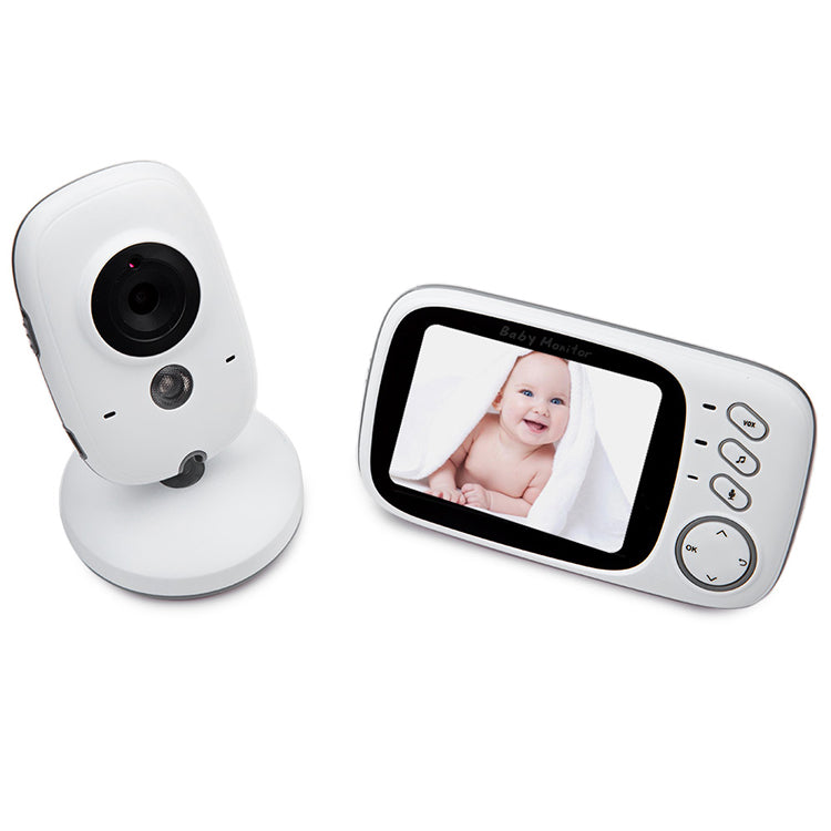 Sistem Baby Monitor cu monitorizare Audio-Video VB 603, Night Vision, Clear View, Monitorizare Temperatura, Alarma, Functie Push to Talk