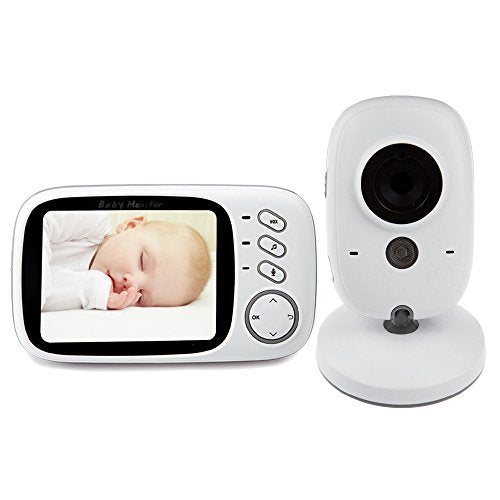 Sistem Baby Monitor cu monitorizare Audio-Video VB 603, Night Vision, Clear View, Monitorizare Temperatura, Alarma, Functie Push to Talk