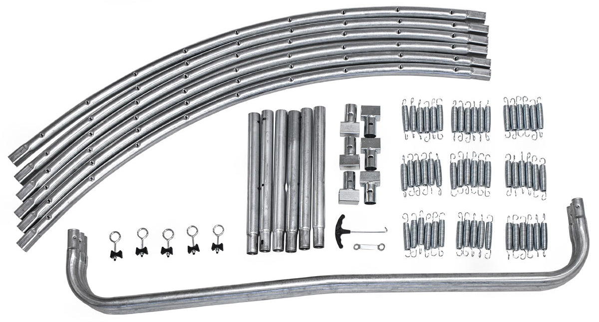 Trambulina 250 CM 'ISP JumpHigh' 42 Arcuri de Sustinere, Certificari GS, TUV, CE