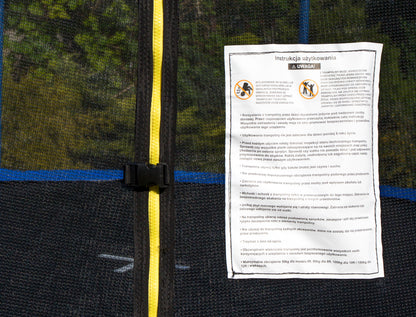 Trambulina 250 CM 'ISP JumpHigh' 42 Arcuri de Sustinere, Certificari GS, TUV, CE