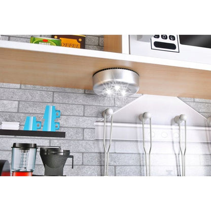 Bucatarie din lemn pentru copii cu lumini si sunete Kruzzel, include accesorii