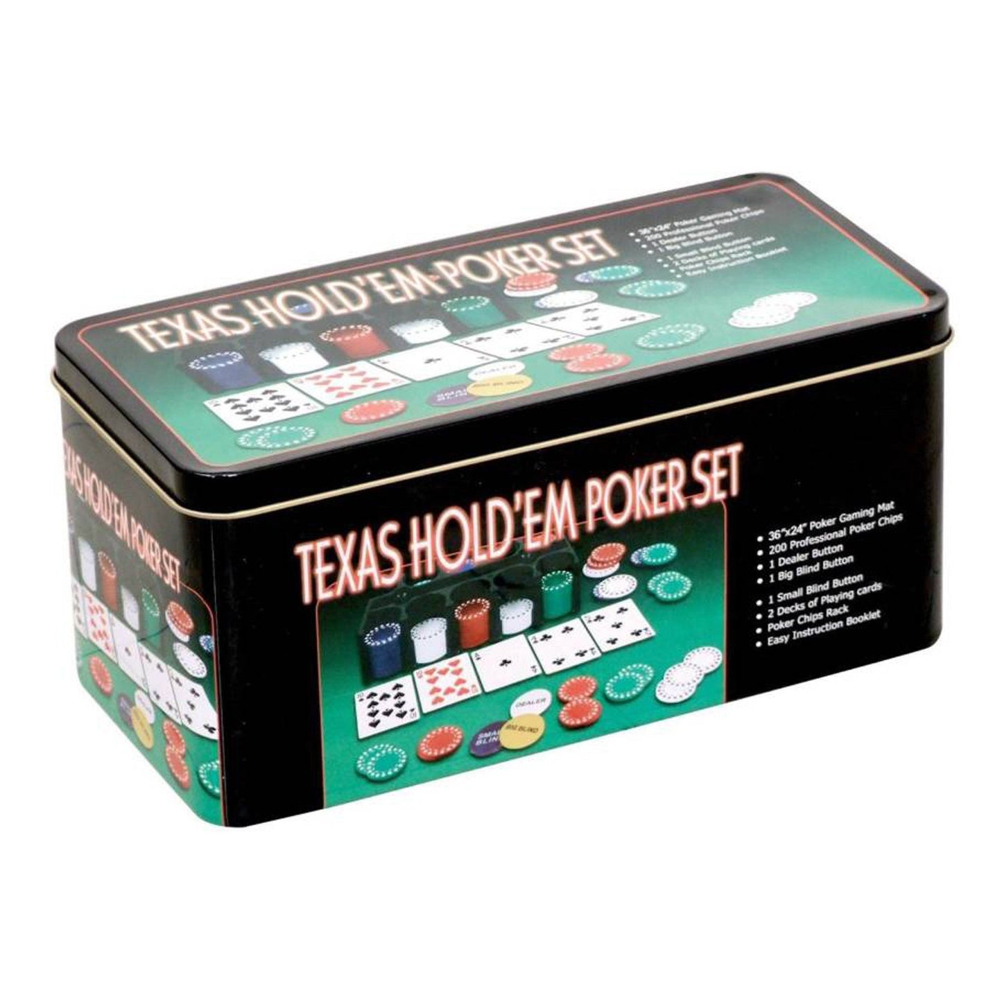 Set poker Texas Hold'em, 200 de jetoane inscriptionate