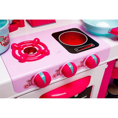 Joc de rol - Bucatarie de jucarie Kids Chef cu accesorii, roz