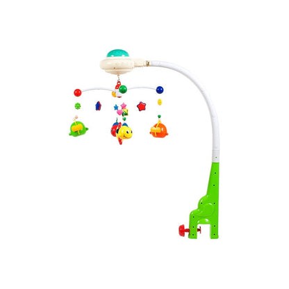 Carusel muzical pentru bebelusi, Isp, cu proiector de lumini si volum reglabil