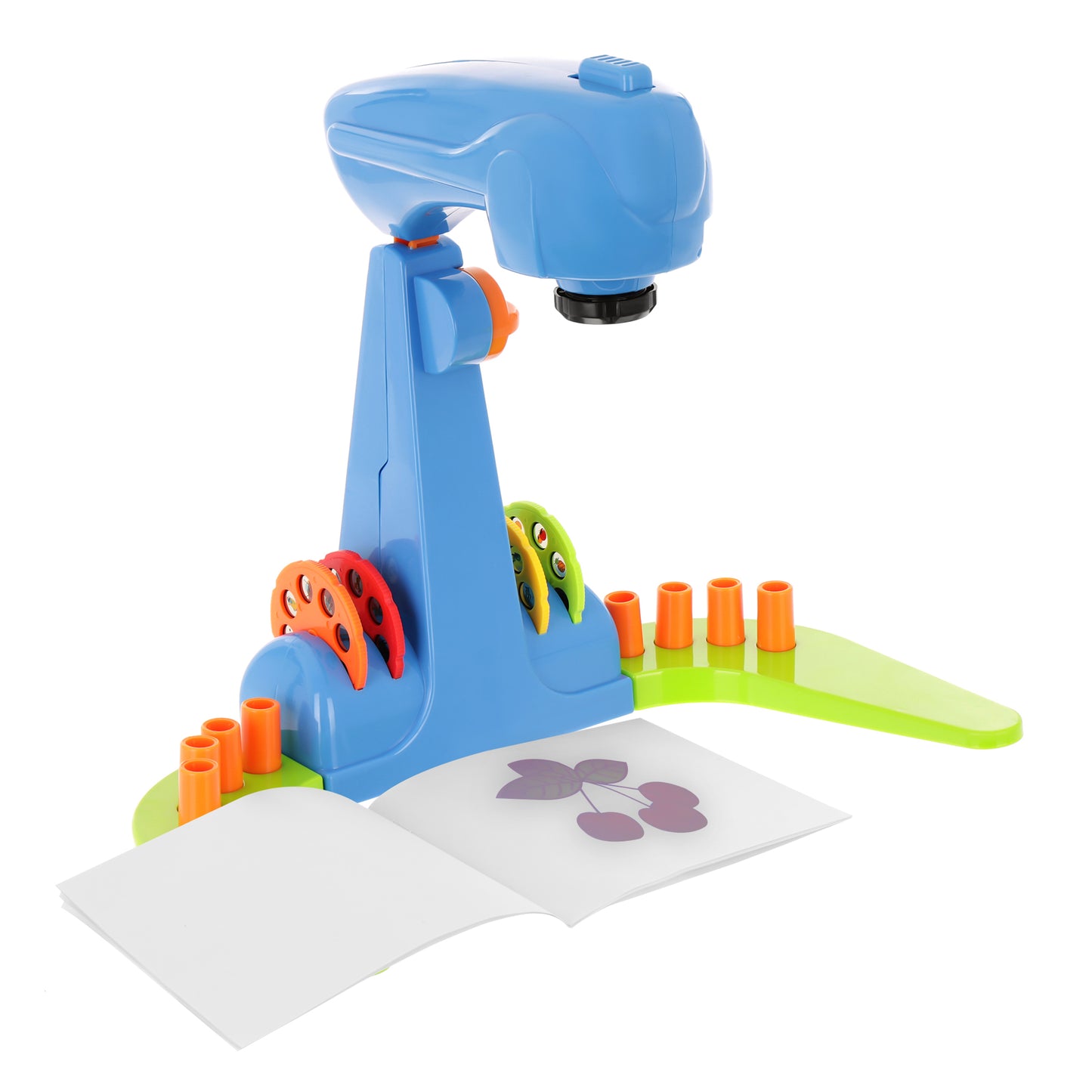 Jucarie de desen, proiector, lampa, modele de desen gata facute, 18 elemente