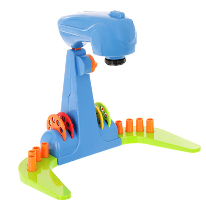 Jucarie de desen, proiector, lampa, modele de desen gata facute, 18 elemente