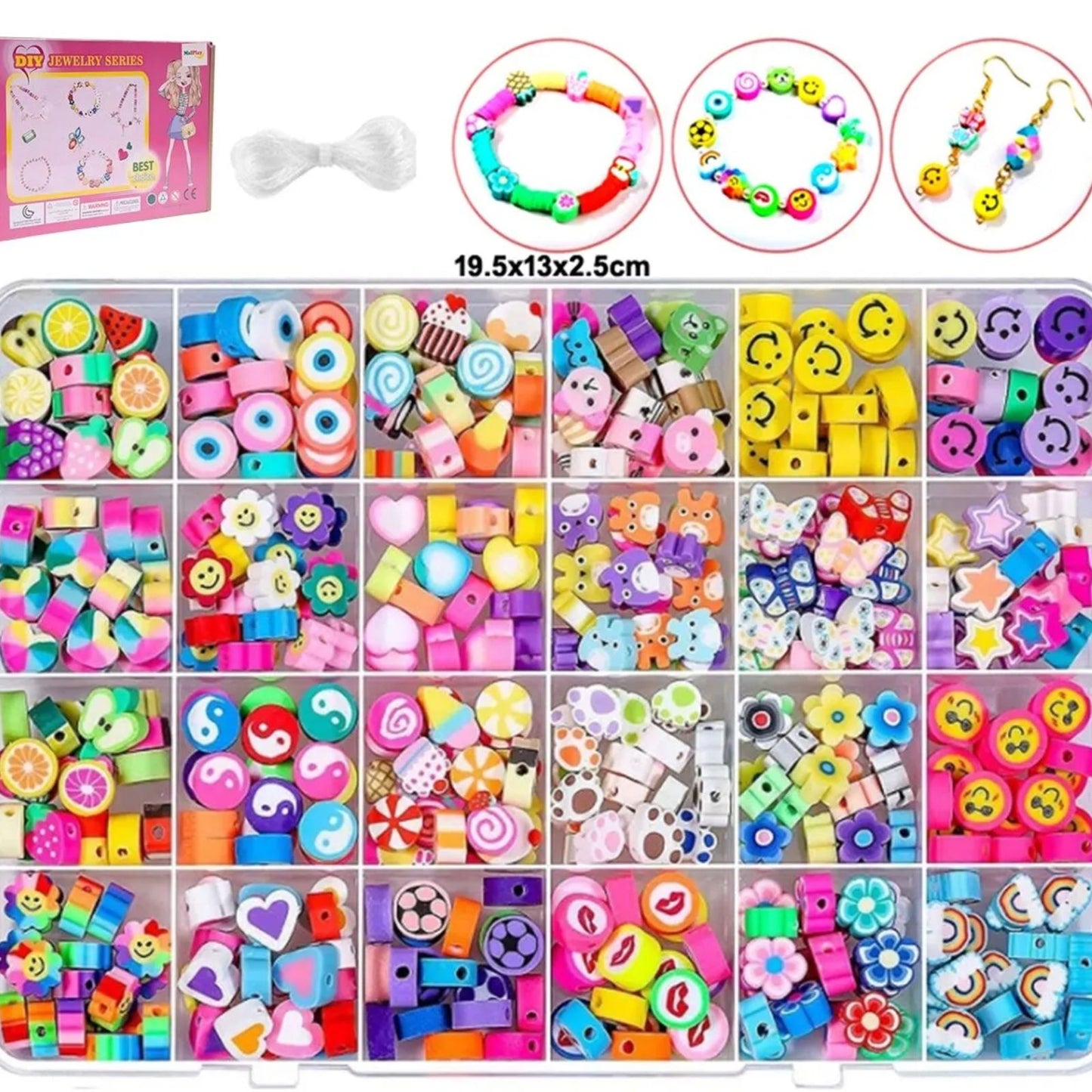 Set 480 MARGELE Jewelry Series idealSTORE cu accesorii incluse, bijuterii