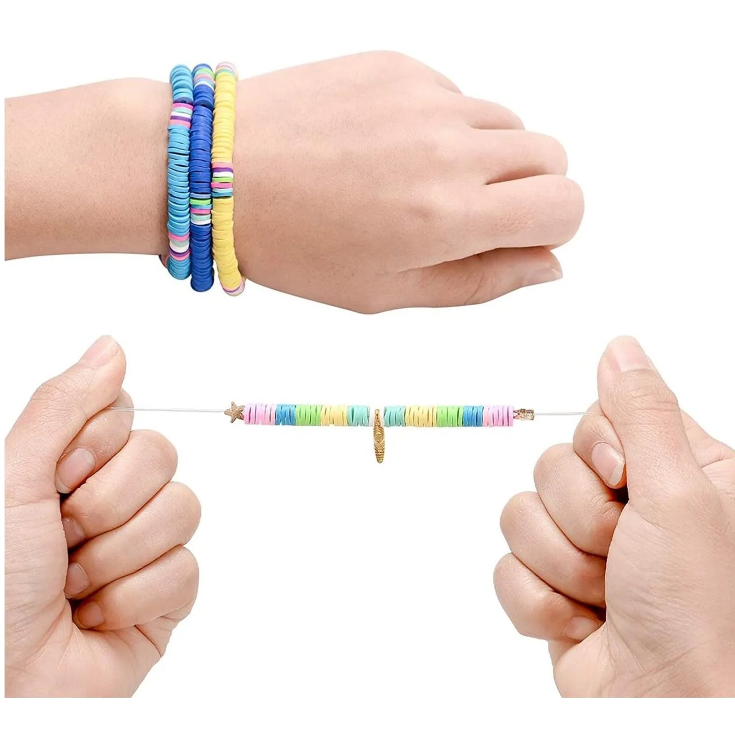 Set 4200 Margele colorate idealSTORE Jewelry Series cu accesorii